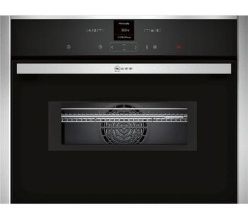 NEFF C17MR02N0B Built-in Combination Microwave - Stainless Steel, Stainless Steel