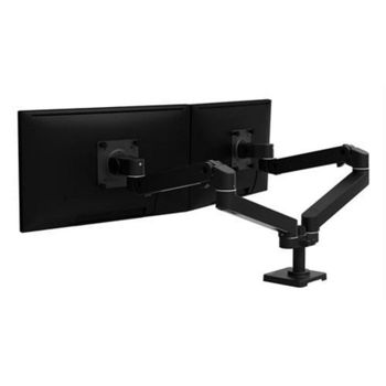Soporte para monitor Ergotron LX Pro 45-686-292 doble brazo ajustable hasta 27