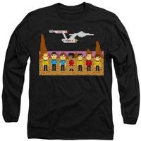 star trek camiseta manga larga the original series trexel para mujer