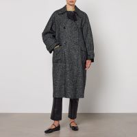 maxco nicias tweed coat - uk 8