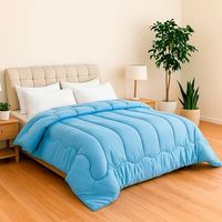 edredon nordico reversible poliester hipoalergenico azul 180x260cm