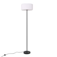 wandel - lampara de pie de metal color blanco 35 cm g9 max 40 w