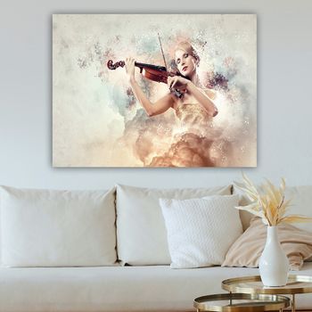 Pintura Decorativa Lienzo 139307069_70100 Multicolor 70x100 Cm