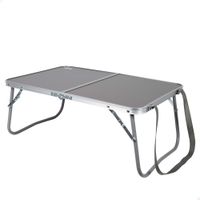 mesa plegable camping portatil 60x40x25 cm antracita