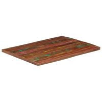 tablero mesa  tablero escritorio rectangular madera maciza reciclada 90x80x25 cm