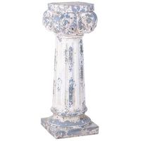 columna decorativa color piedra 29x29x82h cm