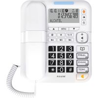 alcatel tmax 70 telefono de sobremesa para mayores blanco