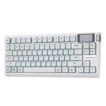 Teclado Mecánico Inalámbrico Tri-Modo EPOMAKER G84 PRO 80% con Diseño Ruso QWERTY ANSI, Batería de 8000mAh y Retroiluminación RGB