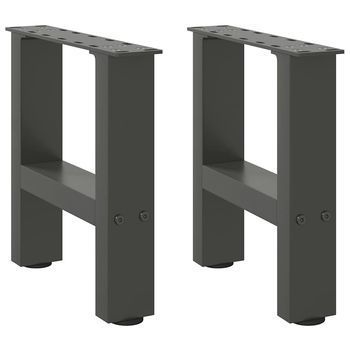 Mesa De Centro  60 X 30 X 1 Mm  Acero - Antracita