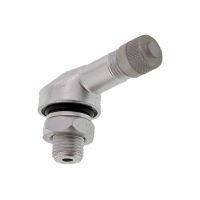 vastago de valvula de neumatico 113mm 90 gris mate