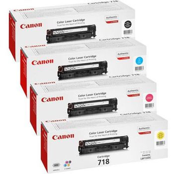 Original Multipack Canon i-SENSYS LBP-7600 Printer Toner Cartridges (4 Pack) -2662B002AA