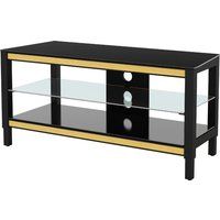 avf twist 1000 tv stand - black black