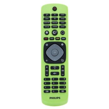 Mando a distancia Philips 22AV9574A para TV, Botones, Negro y Verde