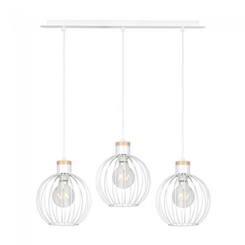 Regleta de techo antilla blanco (3 luces)