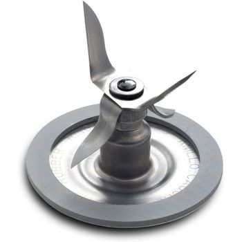 Recamania Cuchilla de 4 Puntas con Anillo de Sellado Compatible Para Picadora de Hielo OSTER 004961-050-000