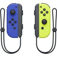 switch joy-con wireless controllers - blue  yellow blue