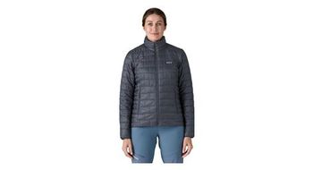 Patagonia nano puff coat azul  mujer