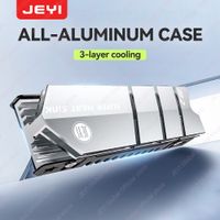 disipador de calor jeyi m2 2280 nvmesatangff para ssd disipador de calor nvme de aluminio conductividad termica refrigeracion con oblea de silicio