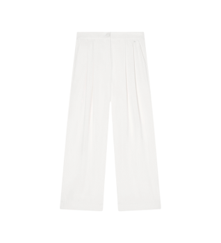 A|X Armani Exchange para mujer. XW001826AF16125U1003 Pantalón High blanco (M), Casual, Poliéster
