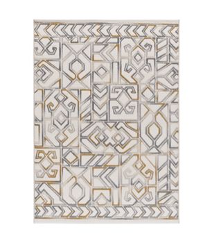 Amara 12989 - Plata - Alfombra moderna