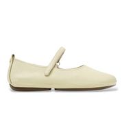 camper para mujer k201365-036 bailarinas de piel right nina beige 40 plano velcro casual