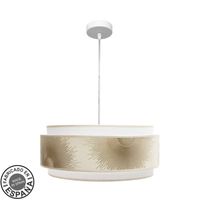 abrila colgante modelo nepal blanco con doble pantalla