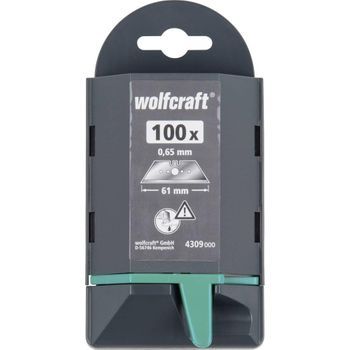 Cuchillas Trapezoidales Profesionales En Caja Dispensadora 100 Uds