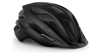 Casco met crossover negro mate