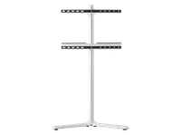 soporte tv - one for all float para enntre 32- 90 vesa max 600 x 400 carga hasta 50 kg altura ajustable organizacion de cables blanco