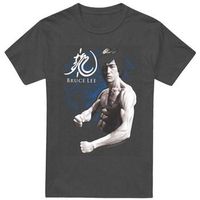 bruce lee camiseta dragon stance para mujer