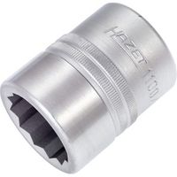 hazet 1100z-32 llave de vaso r hexagonal doble r cuadrado hueco 1 pulgada 25 mm r perfil hexagonal doble exterior r 32 mm