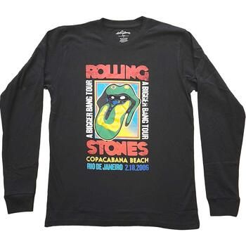 The Rolling Stones Camiseta manga larga Copacabana Beach para mujer