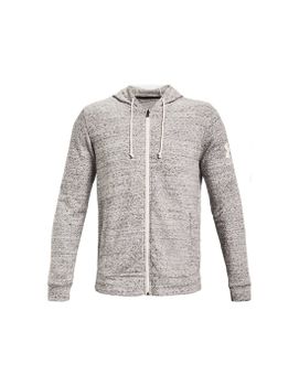 Chaqueta de Fitness Under Armour Rival Terry Fz Hd-Wht Hombre