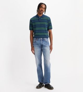 Levi's para hombre. 000LO-0004 Jeans 555 relajados rectos azul (36/32), Casual, Algodón, Denim