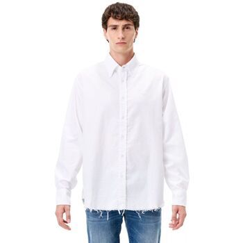Cycle Camisa manga larga 461CL81 RINO-01 WHITE para hombre