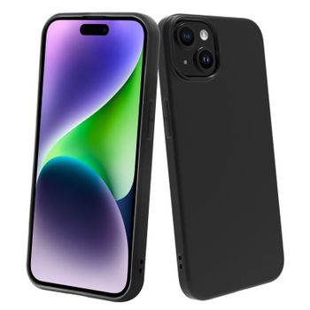 Muvit Funda Recycletek Negra para iPhone 15