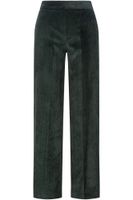 pantalon palazzo de pana forest green 48