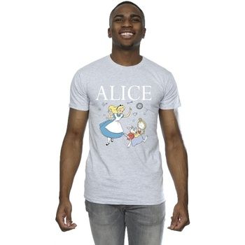 Disney Camiseta Alice In Wonderland Follow The Rabbit para hombre