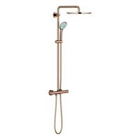 sistema de ducha con termostato grohe euphoria system 310 bronze 26075da0