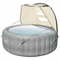 toldo para banera de hidromasaje lay-z-spa 183x94x109 cm bestway