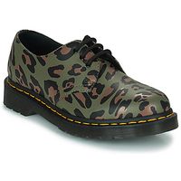 dr martens botines 1461 smooth distorted leopard para mujer