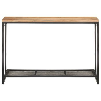 Mesa Consola，mesa De Entrada，mesa Auxiliar De Madera Maciza De Acacia 110x35x75 Cm