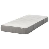 colchon de latex medio con funda extraible de poliester con cremallera blanco 90 x 200 cm fantasy