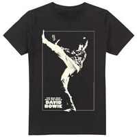david bowie camiseta manga larga the man cover para hombre