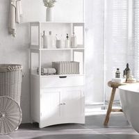 conjunto 1 armario de bano1 mueble para debajo del lavabo-kleankin
