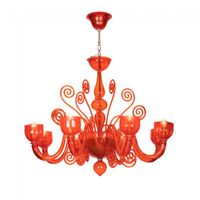 lampara de arana glamour 8 luces