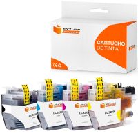 pccom essential brother lc3219xl cartucho tinta compatible negrocianmagentaamarillo pack 4