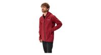 chaqueta impermeable vaude croz iii roja