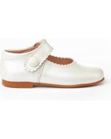 de angelitos zapato merceditas piel 1502 beige