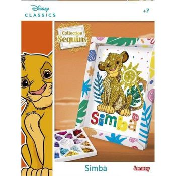 Kit de Manualidades Lansay El Rey León Lentejuelas